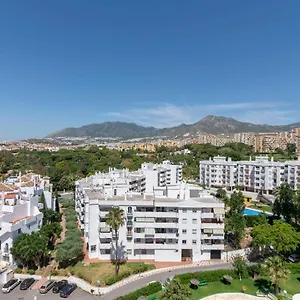 Central Panoramic View Seaside Studio Benalmádena